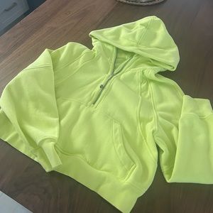 Lululemon half zip scuba